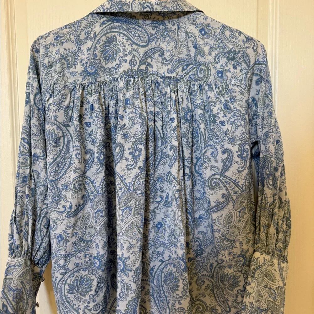 Ann Taylor| flowy Blouse| size M | boho, workwear - Picture 2 of 7